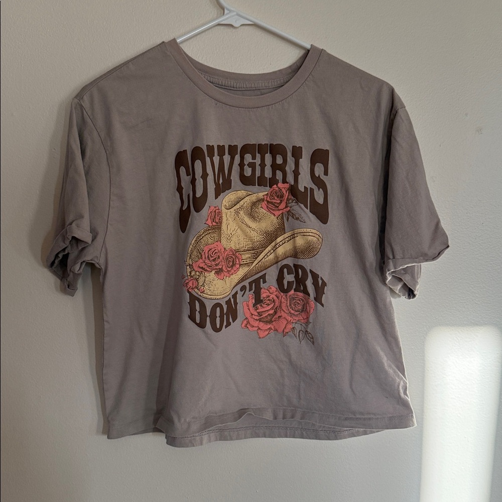 Large Crop western shirt